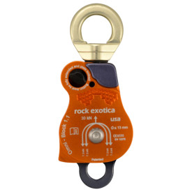 美國 rock exotica Omni-Block 1.1" Double Pulley 萬向雙滑輪 1.1" P54D